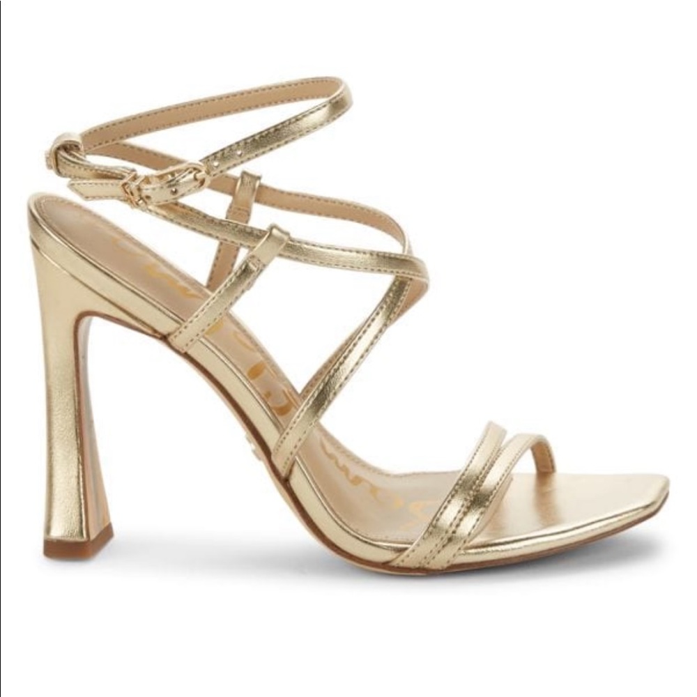 Sam Edelman gold heels